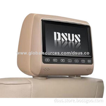 Car headrest monitor, 7-inch Headrest Monitor, Support AV IN